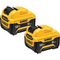Bloc-piles Max*, Lithium-ion, 12 V, 5 Ah Les Fournitures Industrielles Méga