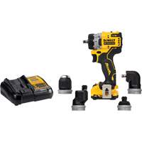 Ensemble perceuse/visseuse sans fil et sans balai XTREME 5-en-1, Lithium-ion, 12 V, Mandrin 3/8" Les Fournitures Industrielles Méga