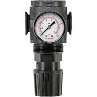 MODULAIR 300 Zinc Diaphragm Regulator, 3/8" NPT, 300 psi Max. PSI, In Line/Modular Les Fournitures Industrielles Méga