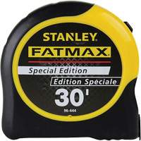 Ruban &agrave; mesurer FATMAX Special Edition, 1-1/4" x 30', Marques de goujon Imp&eacute;rial Les Fournitures Industrielles Méga