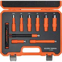 Insulated T-Handle & Hex Bit Set with Case, 1000 V, 9 Pcs Les Fournitures Industrielles Méga