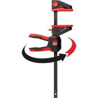 One-Hand Bar Trigger Clamps with 360° Rotating Handle, 4-1/2" (114.3 mm) Les Fournitures Industrielles Méga