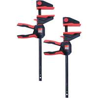 One-Hand Bar Trigger Clamps with 360° Rotating Handle Set, 12" (304.8 mm) Les Fournitures Industrielles Méga