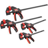 4-Piece Medium & Large Trigger Clamps Set, 12" (304.8 mm)/6" (152.4 mm) Les Fournitures Industrielles Méga
