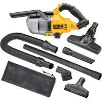 Cordless Dry Hand Vacuum, 20 V, 0.18 gal. Capacity Les Fournitures Industrielles Méga