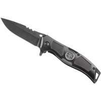 Electrician's Bearing-Assisted Open Pocket Knife, 2-95/100" Blade, Stainless Steel Blade, Aluminum Handle Les Fournitures Industrielles Méga