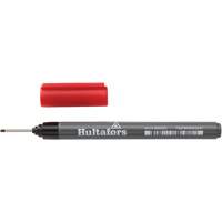 Marqueur &agrave; encre pour trous profonds, Rouge, Marqueur Les Fournitures Industrielles Méga