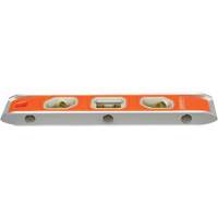 Niveau Torpedo Glo-View&reg;, 9" lo, Aluminium, 3 fioles, Magn&eacute;tique Les Fournitures Industrielles Méga