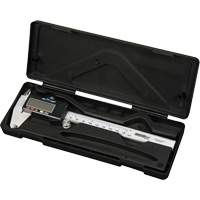 Digital Caliper, 0.0005" (0.01 mm) Resolution, 0" - 6" (0 mm - 150 mm) Range Les Fournitures Industrielles Méga