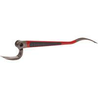 Adjustable Steel 209 SB Wrecking Bar with Rubber-Clad Handle, 2-1/5" Width, 25" Length Les Fournitures Industrielles Méga