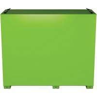 Armoire de rangement d'&eacute;PI sur place, Acier, Vert lime haute visibilit&eacute; Les Fournitures Industrielles Méga