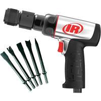 Heavy-Duty Air Hammer with Chisels, 16.2 CFM, 1/4" NPT, 3330 BPM, 3/4" x 2-1/2" (0.0mm x 0.0mm) Les Fournitures Industrielles Méga