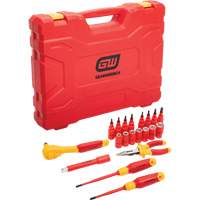 3/8" Drive VDE Insulated Tool Set, 1000 V, 20 Pcs Les Fournitures Industrielles Méga