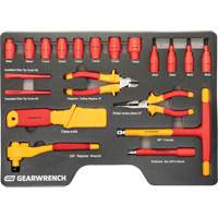 VDE Insulated Tool Set, 1000 V, 39 Pcs Les Fournitures Industrielles Méga