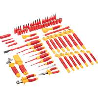 VDE Insulated Tool Set, 1000 V, 72 Pcs Les Fournitures Industrielles Méga