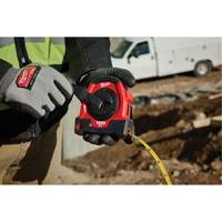 Closed Reel Long Tape Measure, 100', Imperial Graduations Les Fournitures Industrielles Méga