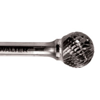 Double Cut Ball Nose Burr, SD-5, 1/2" Dia., 1/4" Shank, 7/16" Depth of Cut Les Fournitures Industrielles Méga