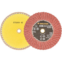 DISQ BLENDER QS 4-1/2 GR40, 4-1/2" x Type 29, Grain 40, Oxyde d'aluminium Les Fournitures Industrielles Méga