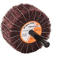 Meule &agrave; lamelles abrasives Two-In-One Les Fournitures Industrielles Méga