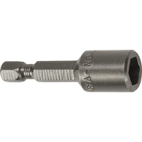 Tourne-&eacute;crou pour vis m&eacute;trique de feuille m&eacute;tallique, Embout 6 mm, Prise 1/4", 44,5 mm lo, Magn&eacute;tique Les Fournitures Industrielles Méga