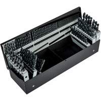 Jobber Length Combination Drill Bit Set, 115 Pieces, High Speed Steel Les Fournitures Industrielles Méga