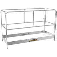 Mobile Work Scaffolding - Maxi Square Aluminum Scaffolding Accessories, Guard Rail, 30" W x 41-1/2" H Les Fournitures Industrielles Méga