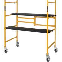Jobsite Series 4' Basic Mini Scaffold Kit, Steel Frame, 41" D x 45-3/4" H Les Fournitures Industrielles Méga