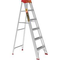 Step Ladder, 6', Aluminum, 200 lbs. Capacity, Type 3 Les Fournitures Industrielles Méga