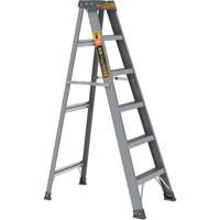 Step Ladder, 6', Fibreglass, 225 lbs. Capacity, Type 2 Les Fournitures Industrielles Méga
