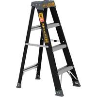 Step Ladder, 4', Fibreglass, 250 lbs. Capacity, Type 1 Les Fournitures Industrielles Méga