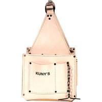 Electrical & Maintenance Tool Pouches, Leather, 17 Pockets, Beige Les Fournitures Industrielles Méga