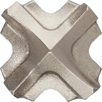 MX4 4-Cutter Rotary Hammer Drill Bit, 7/8", SDS-Plus Shank, Carbide Les Fournitures Industrielles Méga