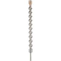 MX4 4-Cutter SDS-Plus Rotary Hammer Drill Bit, 1-1/8", SDS-Plus Shank, Carbide Les Fournitures Industrielles Méga