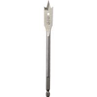 M&egrave;che plate, Diam&egrave;tre de 9/16", Tige 1/4" hex, Longeur de 6" Les Fournitures Industrielles Méga