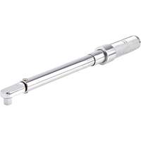 Fixed Head Micrometer Torque Wrench, Click, 3/8" Square Drive, 16-80 ft-lbs. Les Fournitures Industrielles Méga