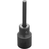 Embout &agrave; ins&eacute;rer, Hexagonale, 6 mm x 3-1/4" lo, Prise 1/2" Les Fournitures Industrielles Méga