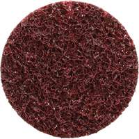 Disque de conditionnement de surface &agrave; remplacement rapide Standard Abrasives, 2" dia., Grain Moyen, Oxyde d'aluminium Les Fournitures Industrielles Méga