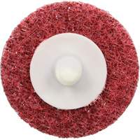 Disque de conditionnement de surface &agrave; remplacement rapide Standard Abrasives, 2" dia., Grain Moyen, Oxyde d'aluminium Les Fournitures Industrielles Méga