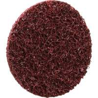 Disque de conditionnement de surface &agrave; remplacement rapide Standard Abrasives, 2" dia., Grain Moyen, Oxyde d'aluminium Les Fournitures Industrielles Méga