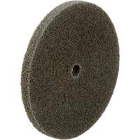 Standard Abrasives Unitized Wheel, 3" x 1/4", 1/4" Arbor, Fine Grit, Aluminum Oxide Les Fournitures Industrielles Méga