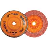 Disque &agrave; lamelles Turbo Enduro-Flex, 4-1/2" x 5/8"-11, Type 27S, Grain 36/60, C&eacute;ramique Les Fournitures Industrielles Méga