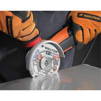 Zip One Cut-Off Wheel, 5" x 1/32", 7/8" Arbor, Type 1, Zirconia Alumina, 12200 RPM Les Fournitures Industrielles Méga