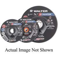 XCAVATOR Grinding Wheel, 4-1/2" x 1/4", 5/8"-11 Arbor, Zirconium, Type 27 Les Fournitures Industrielles Méga