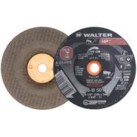 Meule HP vissable, 5" x 1/4", Arbre 5/8"-11, Type 28S Les Fournitures Industrielles Méga