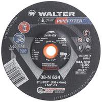 PIPEFITTER Grinding Wheel, 6" x 5/32", Aluminum Oxide, Type 27 Les Fournitures Industrielles Méga