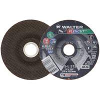 Meule FLEXCUT, 5", 36 Grain, Oxyde d'aluminium, 7/8", 12 200 Tr/min, Type 29 Les Fournitures Industrielles Méga