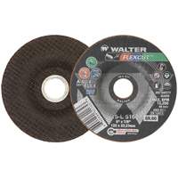 Meule FLEXCUT, 5", 60 Grain, Oxyde d'aluminium, 7/8", 12 200 Tr/min, Type 29 Les Fournitures Industrielles Méga