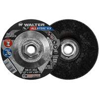 Meule HP XX, 4-1/2" x 1/4", Arbre 5/8"-11, Oxyde d'aluminium, Type 27 Les Fournitures Industrielles Méga