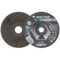 Meule FLEXCUT MILL SCALE, 7", 36 Grain, Oxyde d'aluminium, 7/8", 8600 Tr/min, Type 29 Les Fournitures Industrielles Méga
