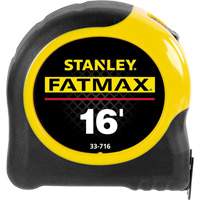 Ruban &agrave; mesurer FatMax, 1-1/4" x 16', Marques de goujon  Les Fournitures Industrielles Méga
